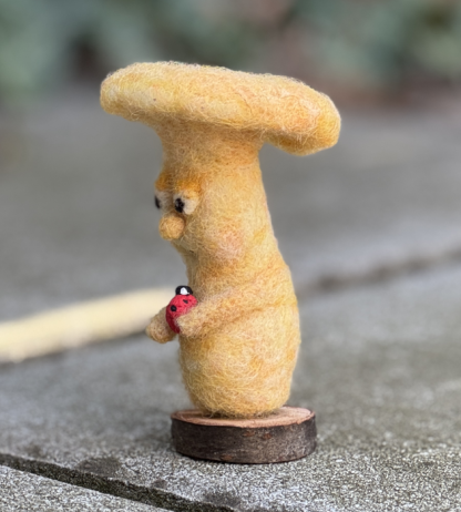 Pilz mit Marienkäfer - umarmen – Bild 4