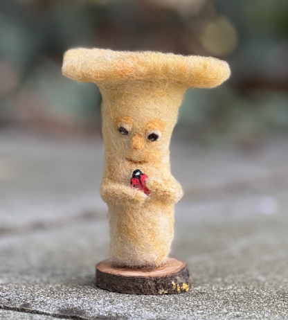 Pilz mit Marienkäfer - Freundschaft – Bild 3