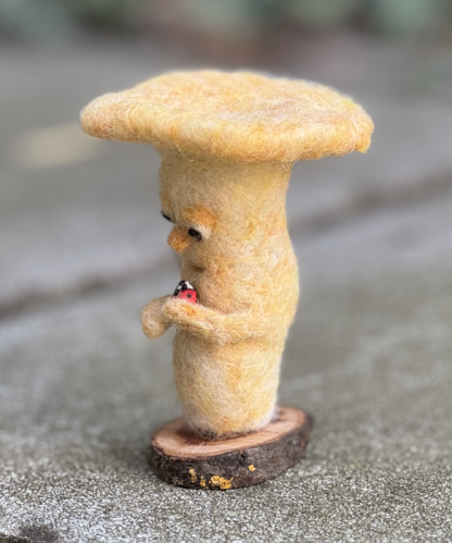 Pilz mit Marienkäfer - Freundschaft – Bild 4