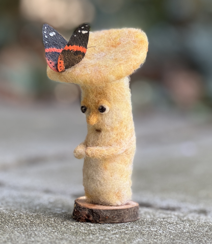 Pilz mit Schmetterling - lost – Bild 4