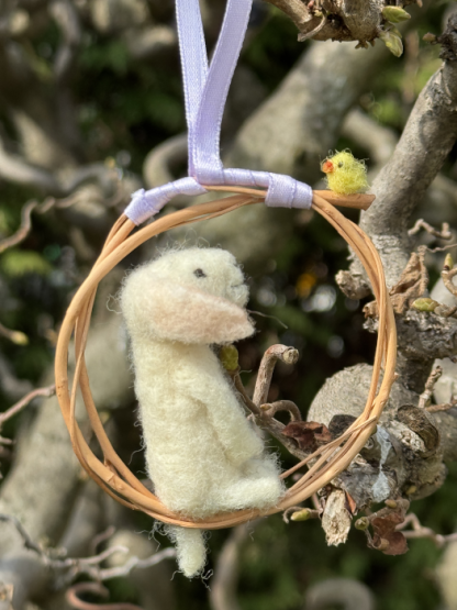 Lämmchen im Weidenring - Vögelchen – Bild 7