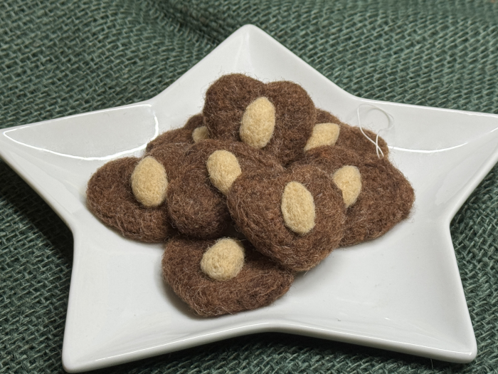 Lebkuchen Herzerl gefilzt – Bild 5