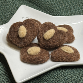 Lebkuchen Herzerl gefilzt