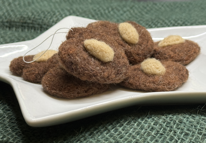 Lebkuchen Herzerl gefilzt – Bild 3