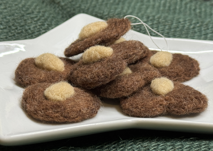 Lebkuchen Herzerl gefilzt – Bild 2