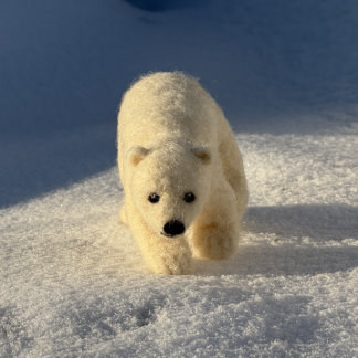 Eisbär Knuffel